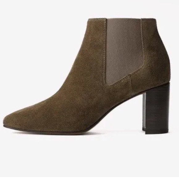 Rag & Bone Aslen Suede Bootie Taupe Size 39 NWOT - Picture 1 of 8